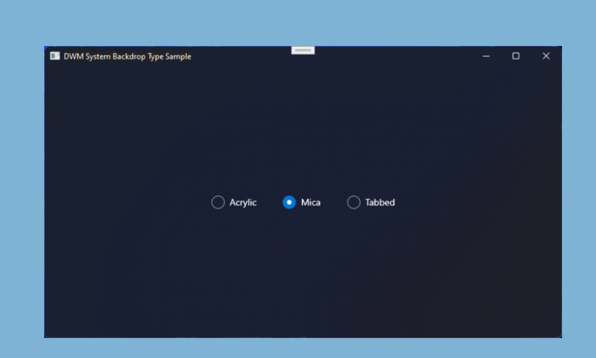 Efecto de desenfoque en Windows 11 (Sun Valley 2)