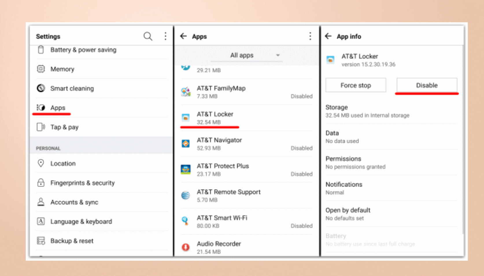 Eliminar aplicaciones no deseadas en Android
