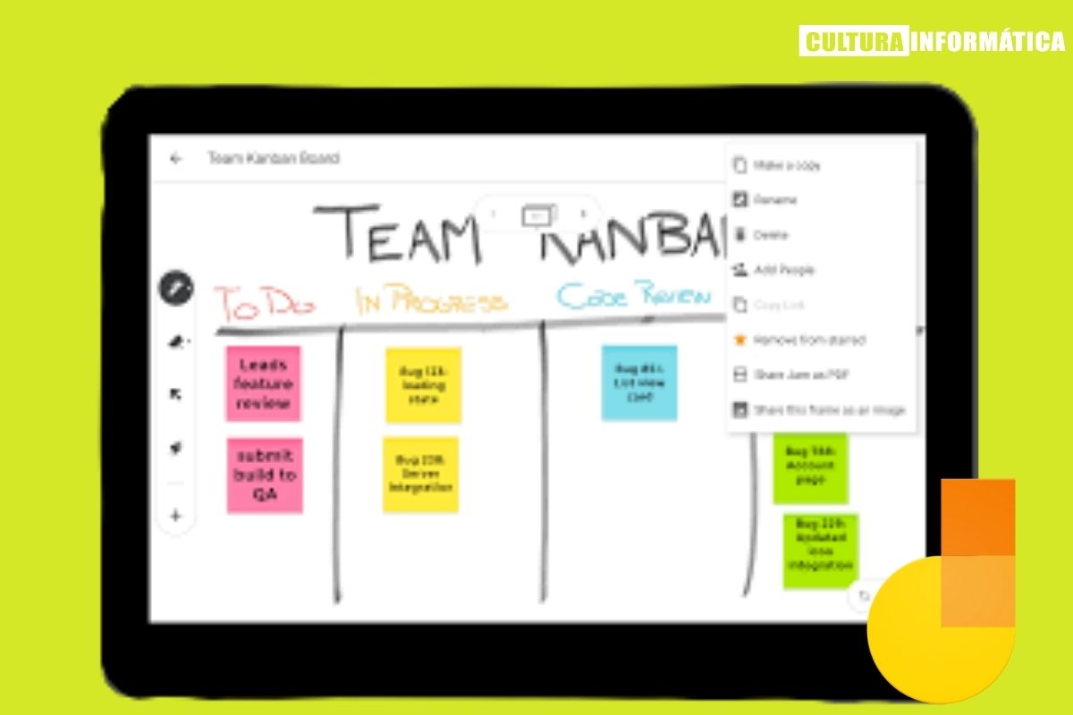 Google Jamboars ¡La pizarra interactiva!