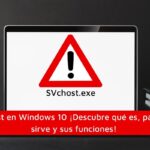 SVchost en Windows 10