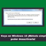 Sticky Keys en Windows