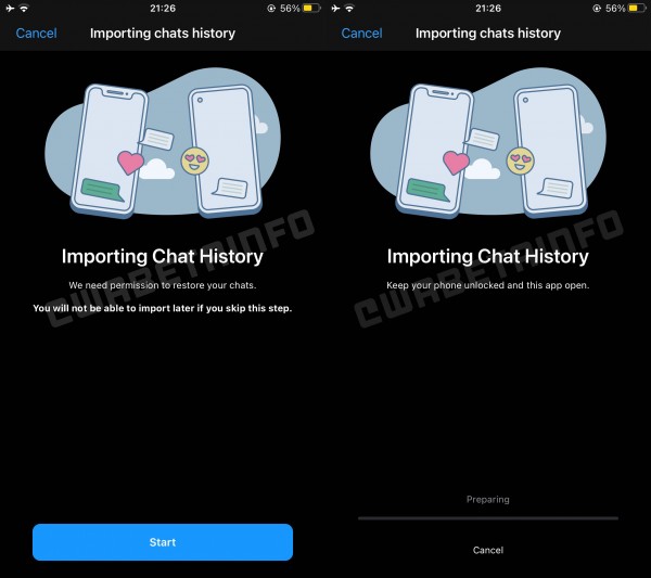WhatsApp permitirá transferir chat de Android a iOS