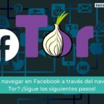 Facebook a través del navegador Tor