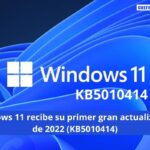 Actualización Windows 11 KB5010414