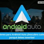 Aplicaciones para Android Auto