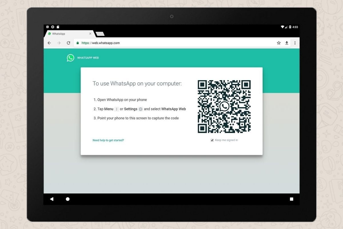 ¿Cómo usar WhatsApp para Tablet?