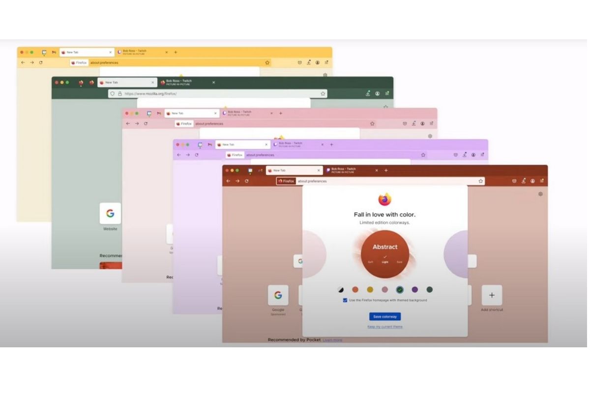 Firefox 97 Colores