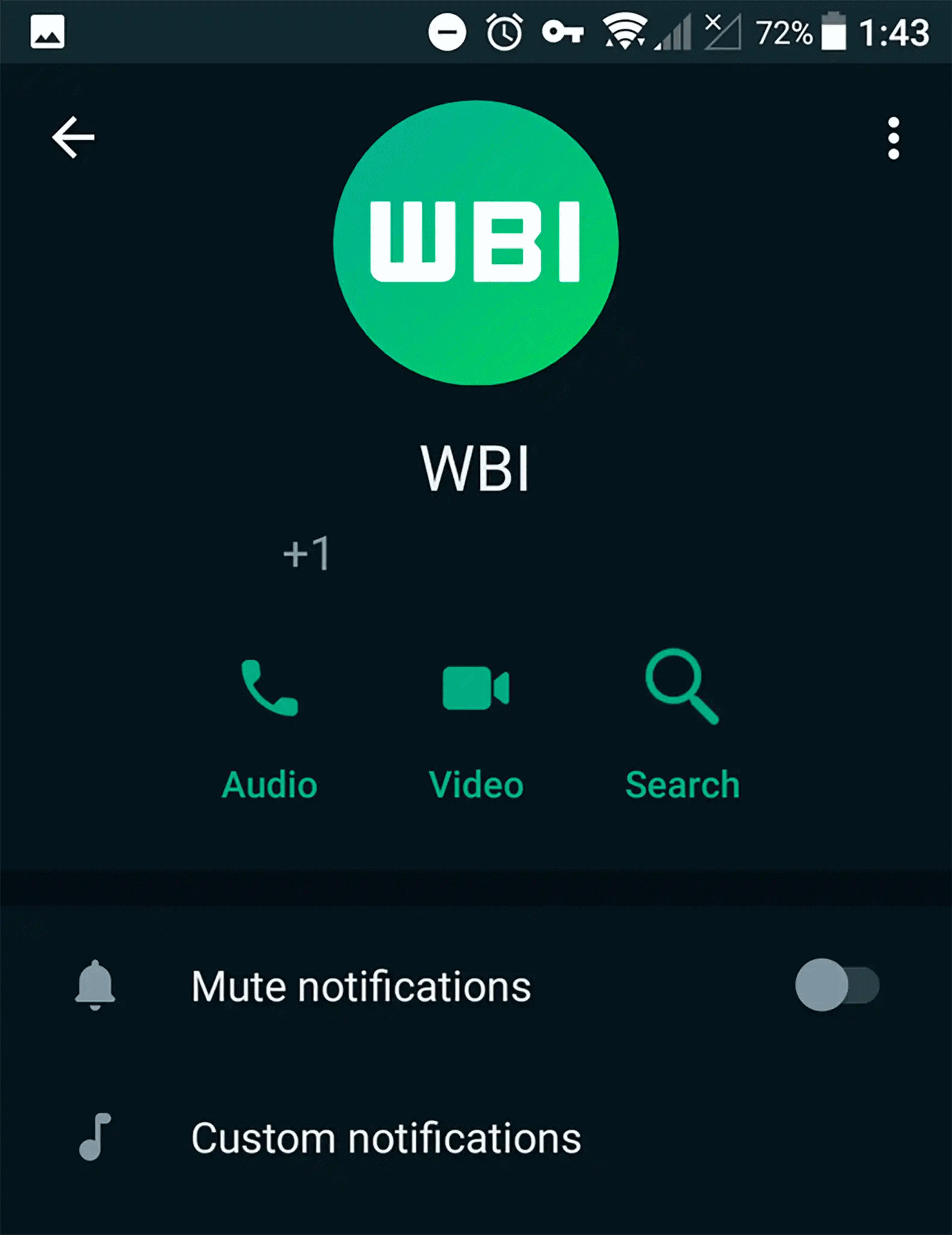 Función búsqueda personalizada en contactos 