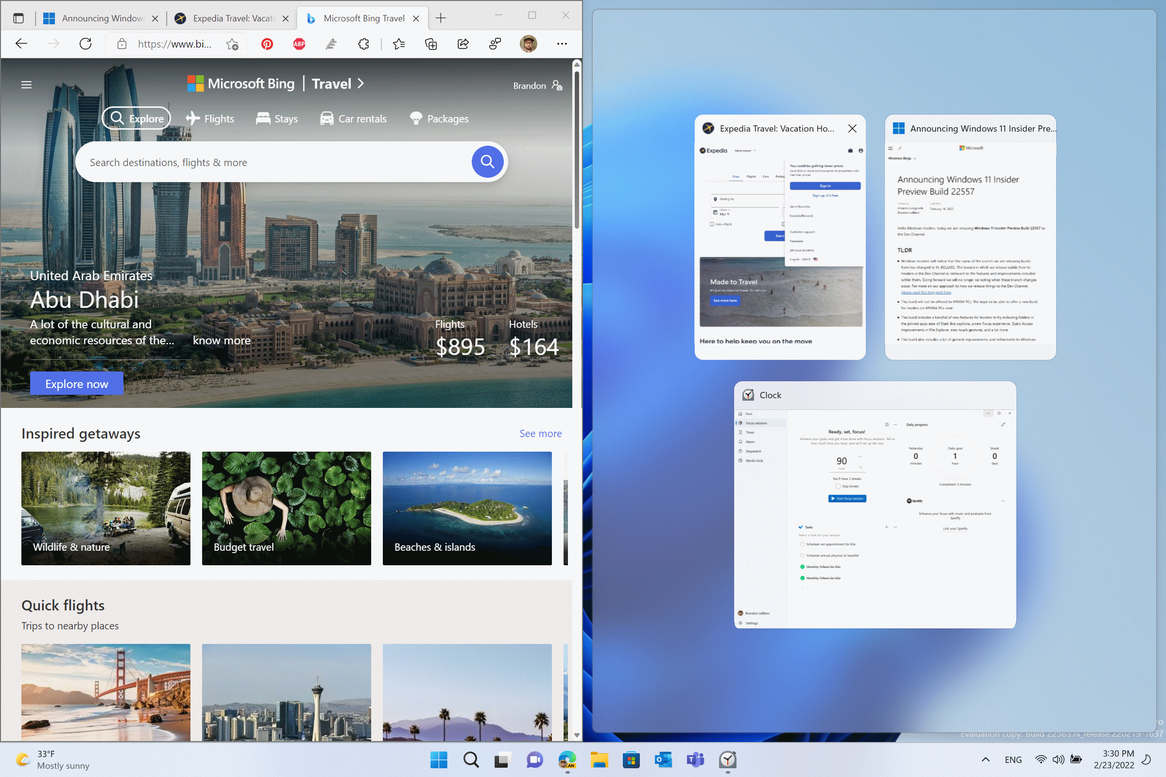Novedades de Windows 11 Build 22563 
