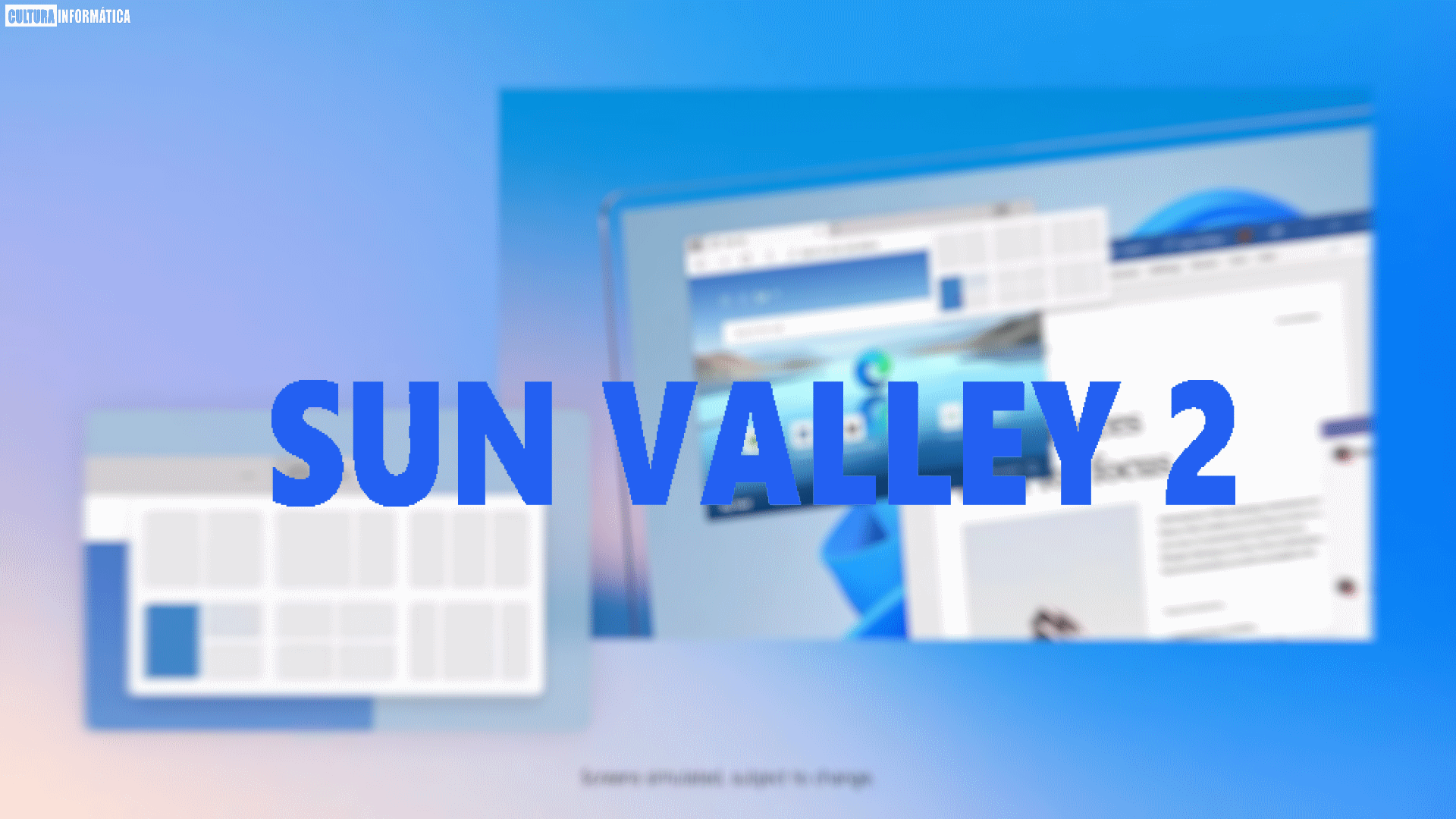 Novedades de Windows 11 Sun Valley 2