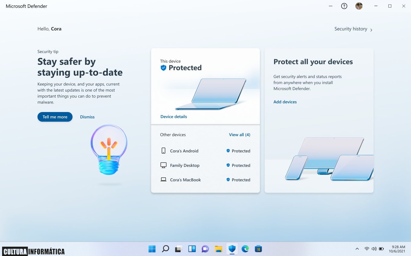 Nueva versión de Microsoft Defender