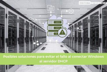 Fallo al conectar Windows al servidor DHCP