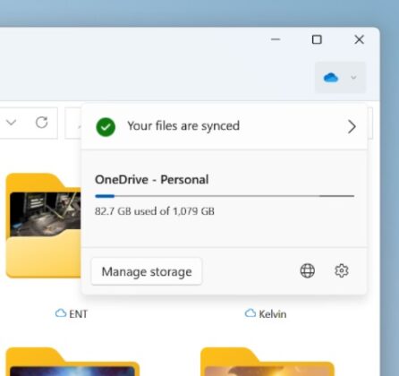 Sincronización de OneDrive con el Explorador de archivos