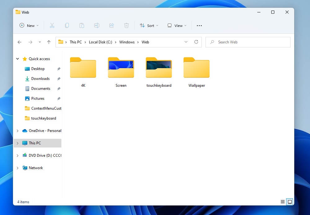 Vista previa desde el Explorador de archivos