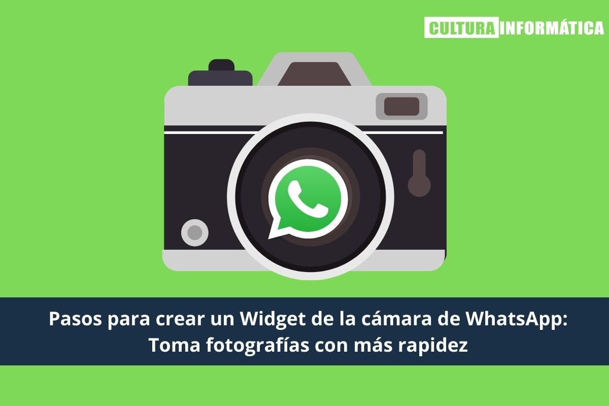 Widget de la cámara de WhatsApp