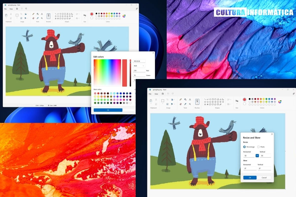 Actualización de Paint