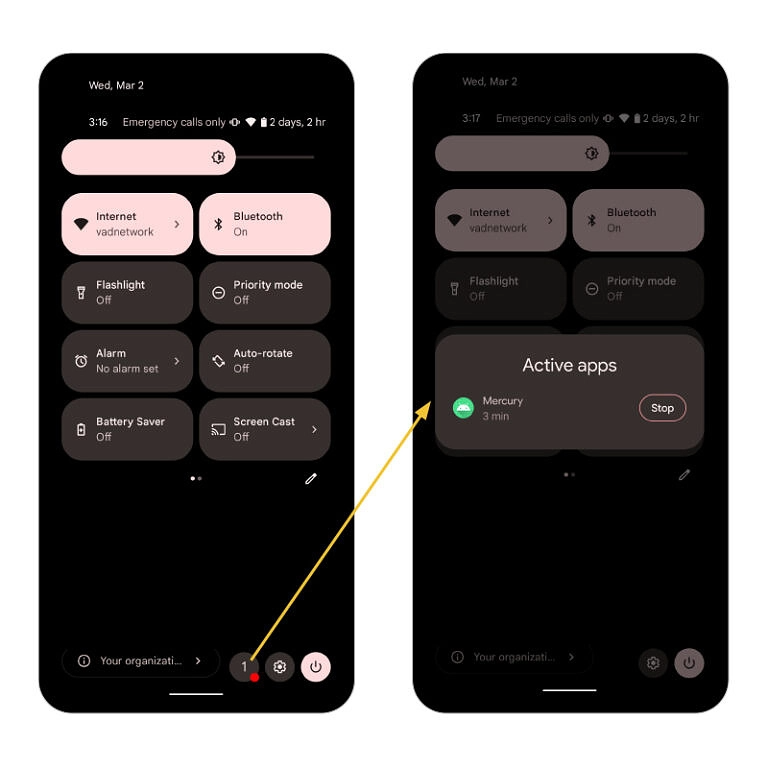 Administrador de Tareas Android 13