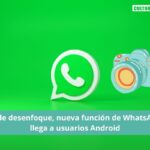 Botón de desenfoque WhatsApp