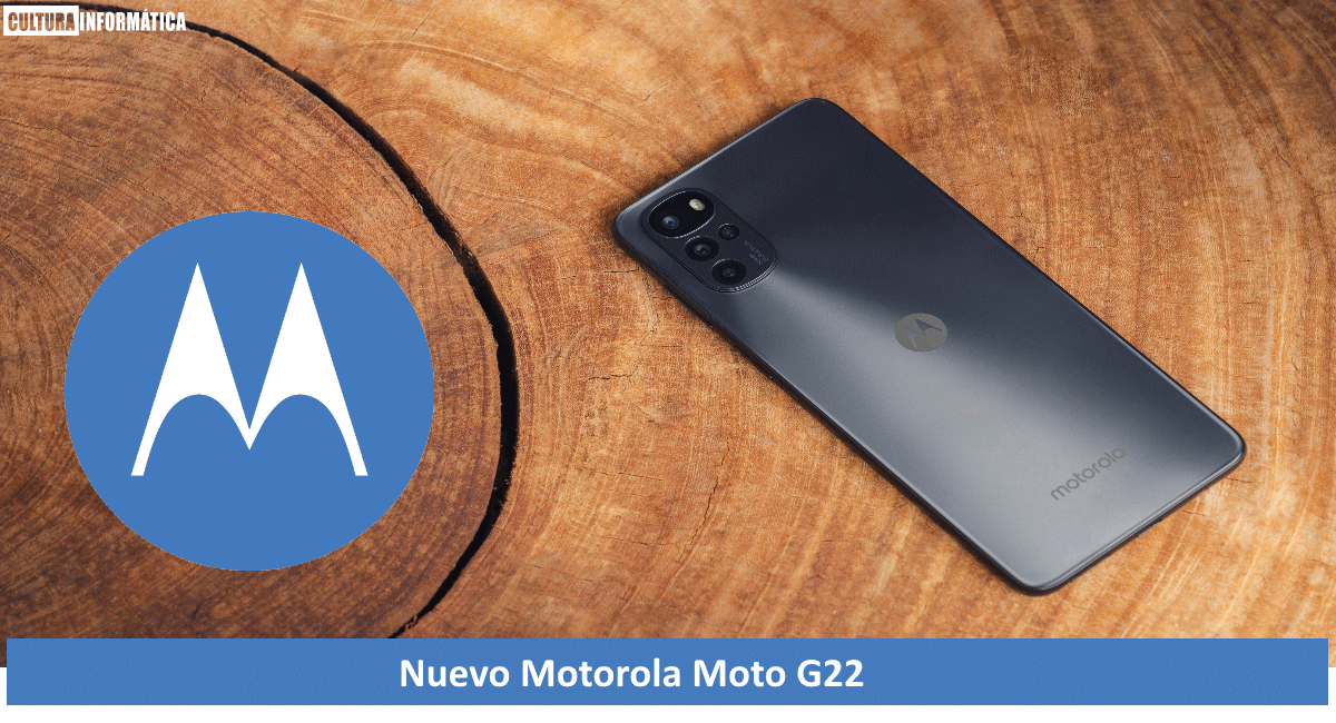 Especificaciones oficiales del nuevo Motorola Moto G22