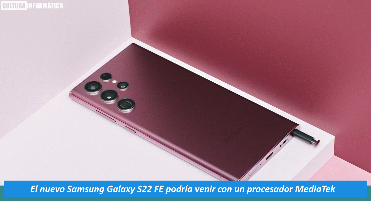 Samsung Galaxy S22 FE con SoC MediaTek