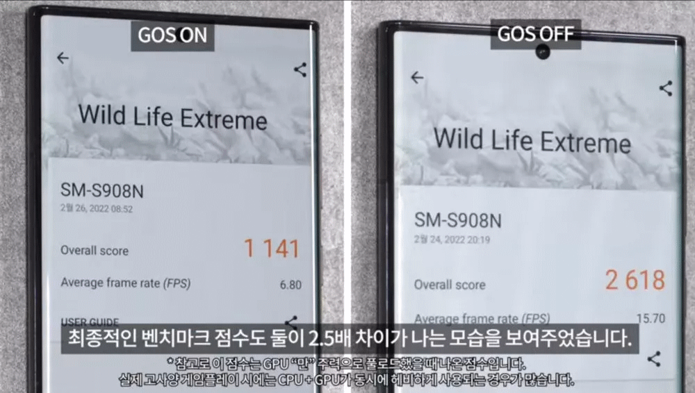 Samsung limita el rendimiento de sus dispositivos