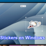 Stickers en Windows 11