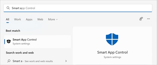 Windows 11 22H2 Smart App Control