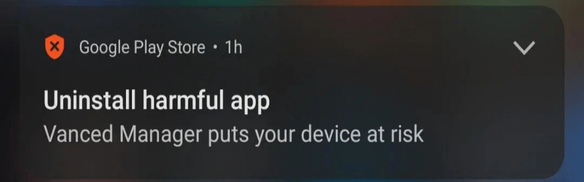 YouTube Vanced Manager es reportada como app maliciosa