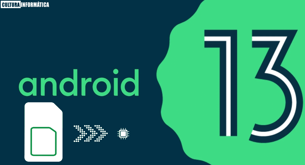 Android 13 podría permitir una eSIM para 2 operadores