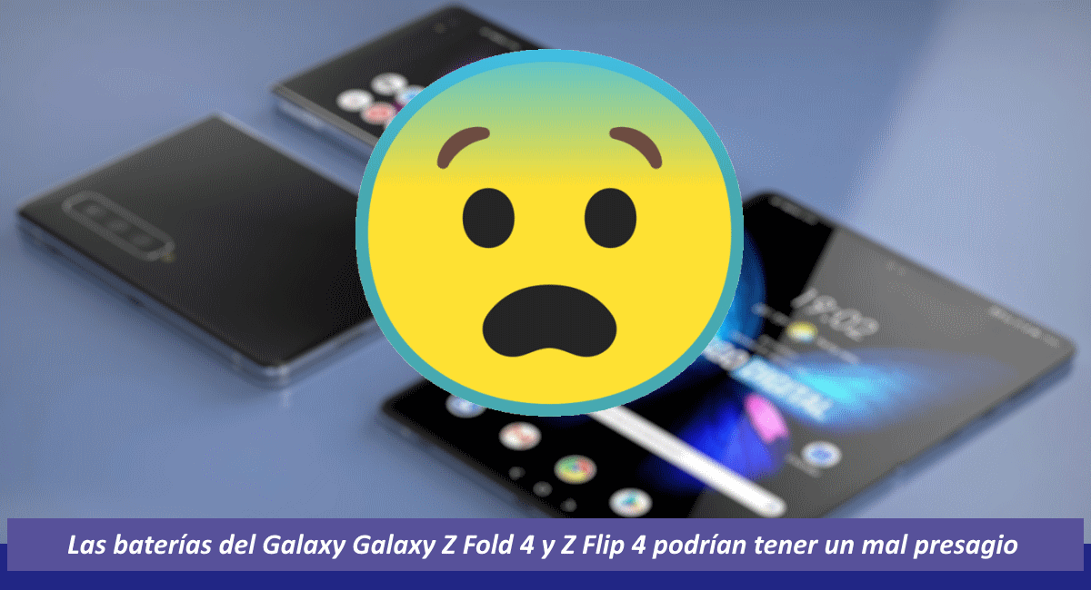 Baterías del Galaxy Z Fold 4 y Z Flip 4