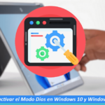 Modo Dios en Windows 10 y Windows 11