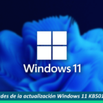 Novedades de la actualización Windows 11 KB5012592