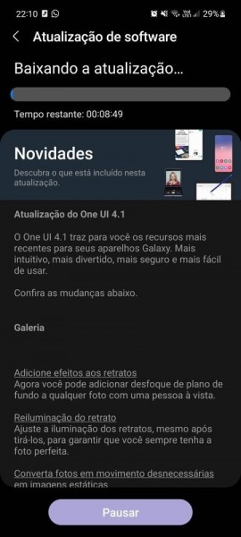 Samsung Galaxy A52 OneUI 4.1