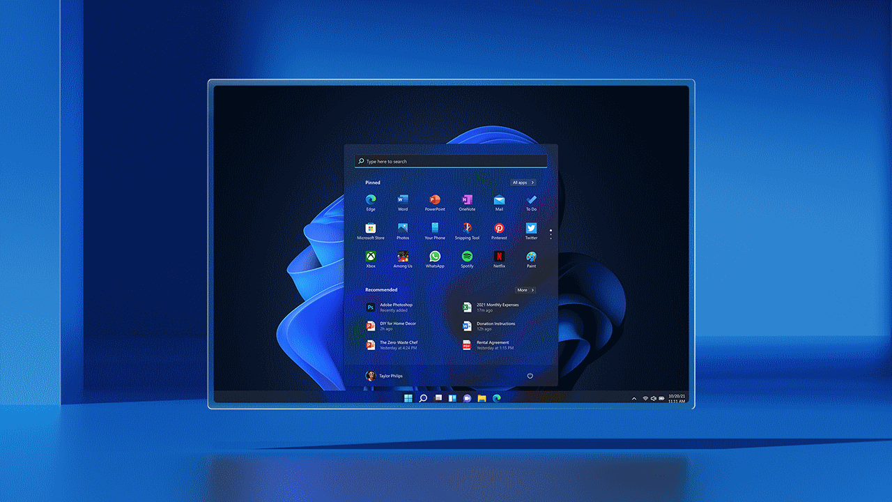 Novedades de Windows 11 KB5012643 Build 22000.651