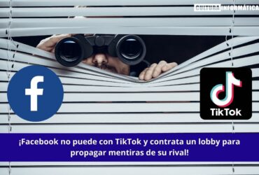 ¡Facebook no puede con TikTok y contrata un lobby!