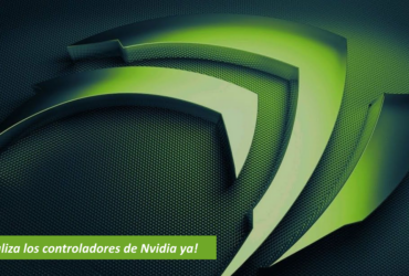 Actualización de los controladores de Nvidia