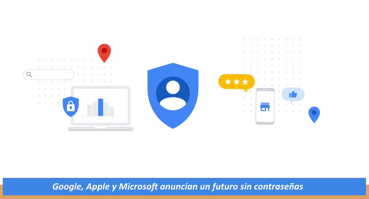 Google, Apple y Microsoft anuncian un futuro sin contraseñas