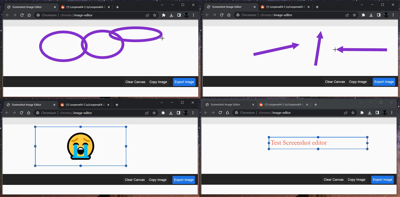 Función Captura de pantalla en Google Chrome 