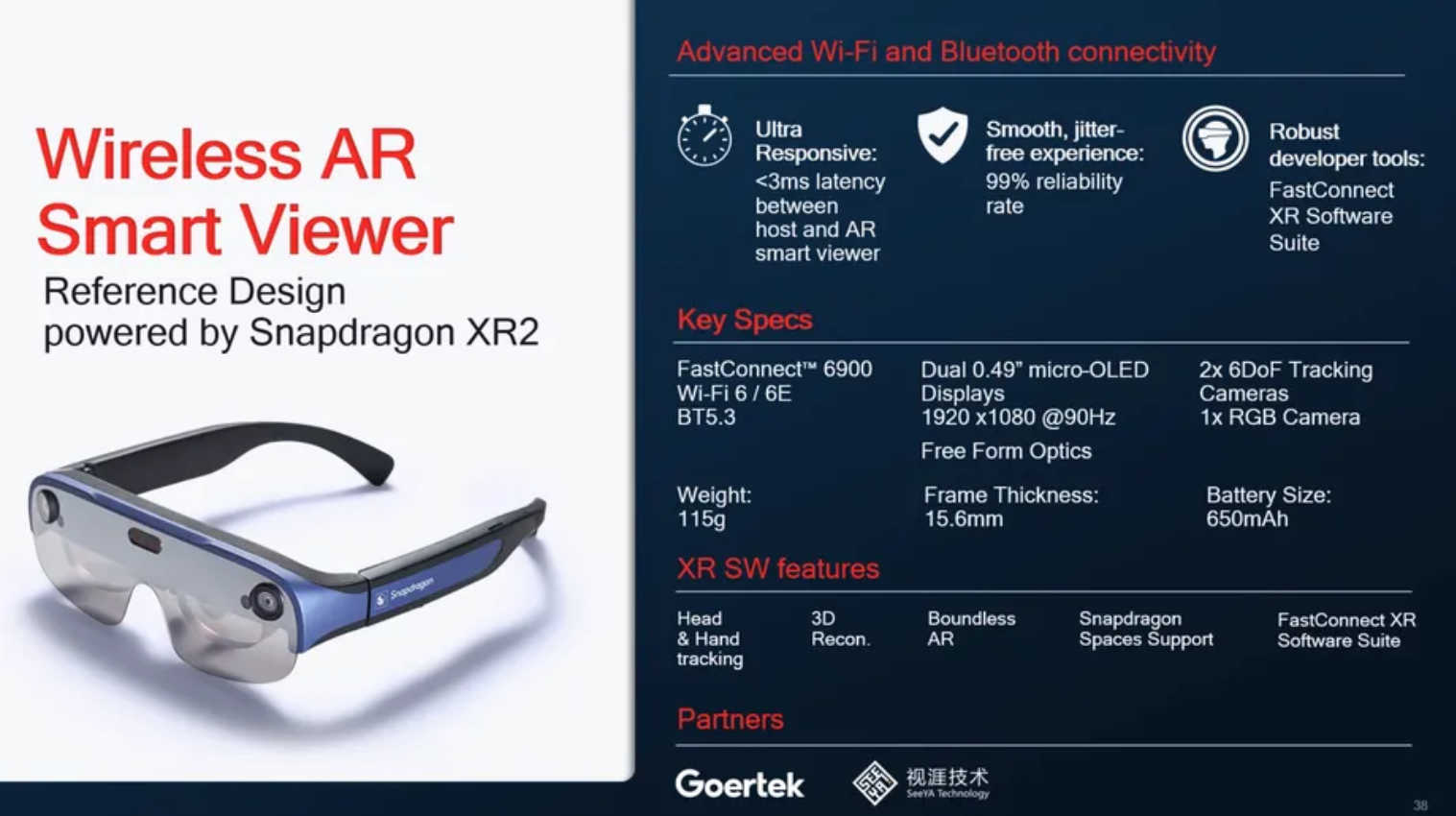 Nuevas gafas AR de Qualcomm