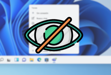 Ocultar la barra de tareas de Windows 11