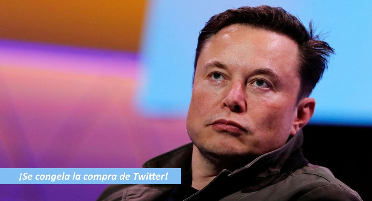 Se congela la compra de Twitter