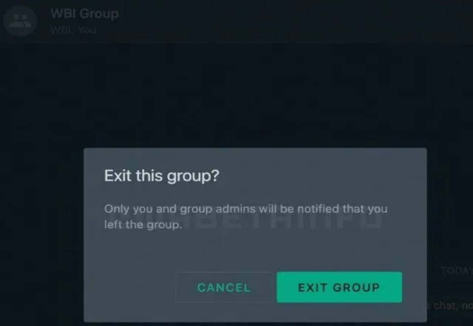 WhatsApp permitirá salir en silencio de los grupos
