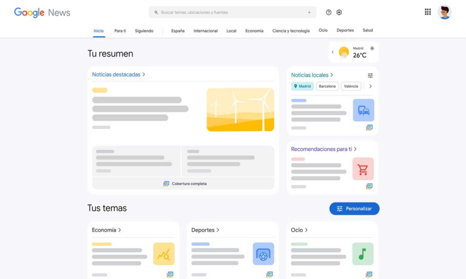 Google News regresa a España