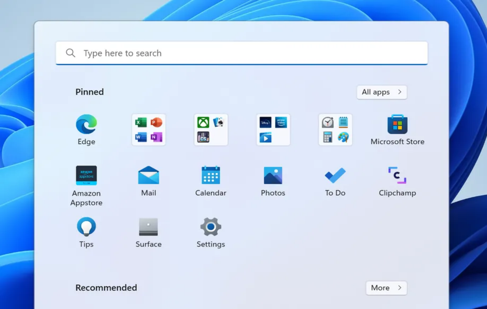 Menú Inicio Windows 11 22H2