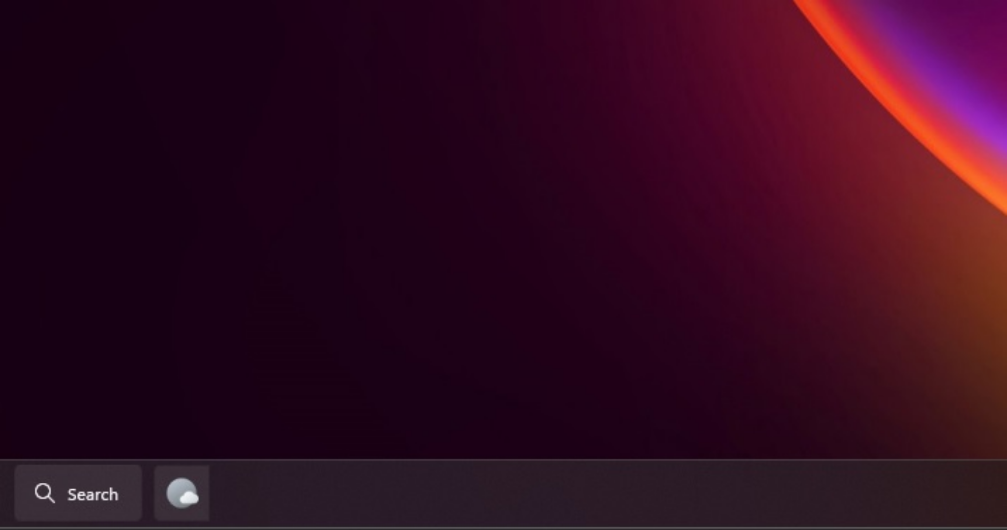 Nueva barra de búsqueda en Windows11