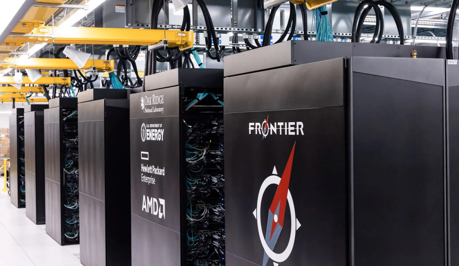 Superordenador de AMD Frontier