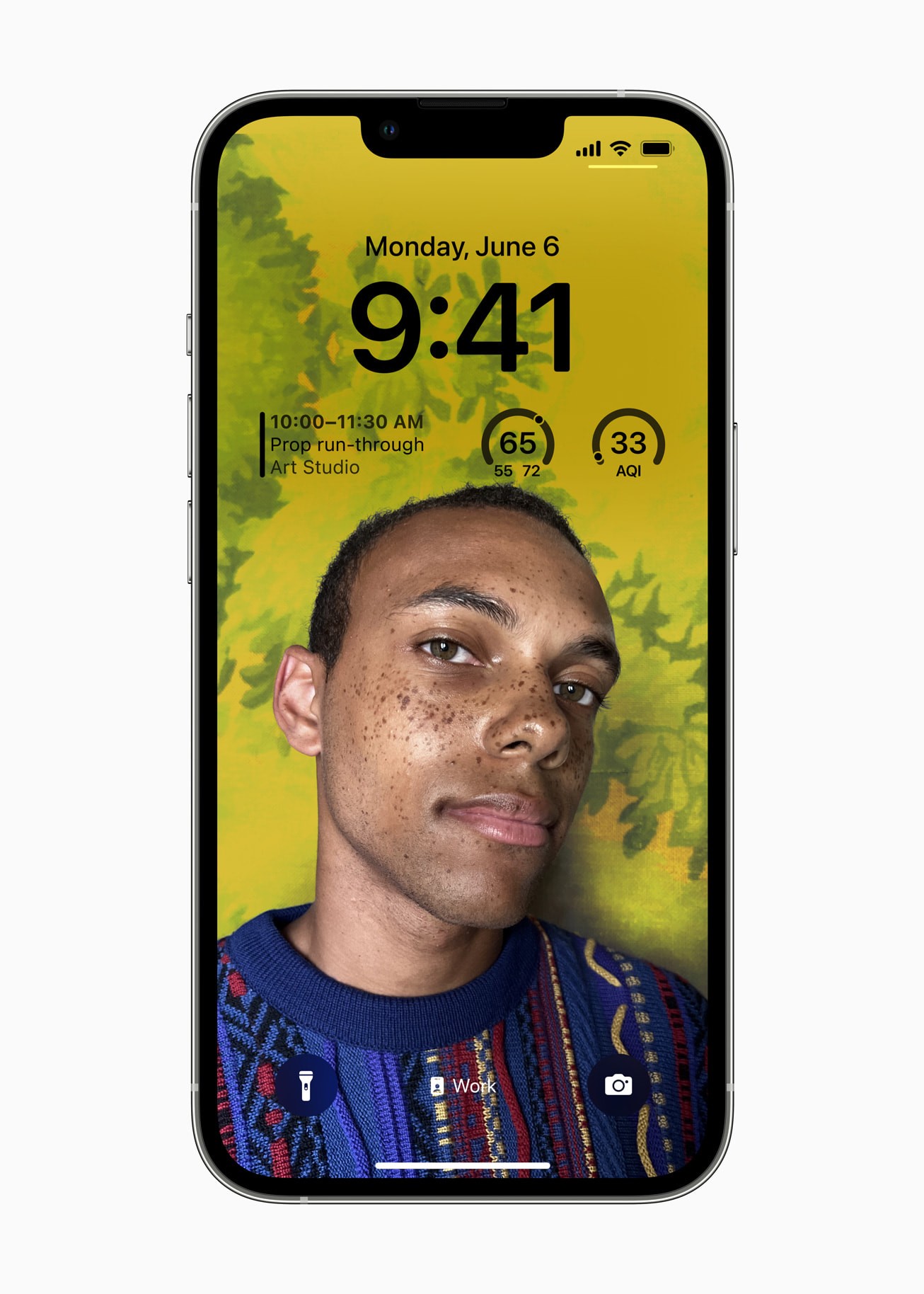 iOS 16 con nueva pantalla de bloqueo
