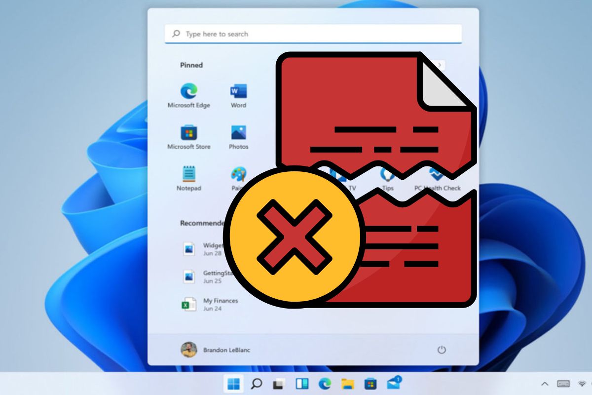 Bug hace desaparecer el menú de inicio de Windows 11
