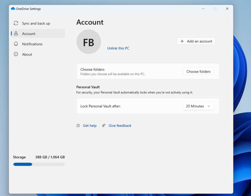 Nuevo OneDrive para Windows 11